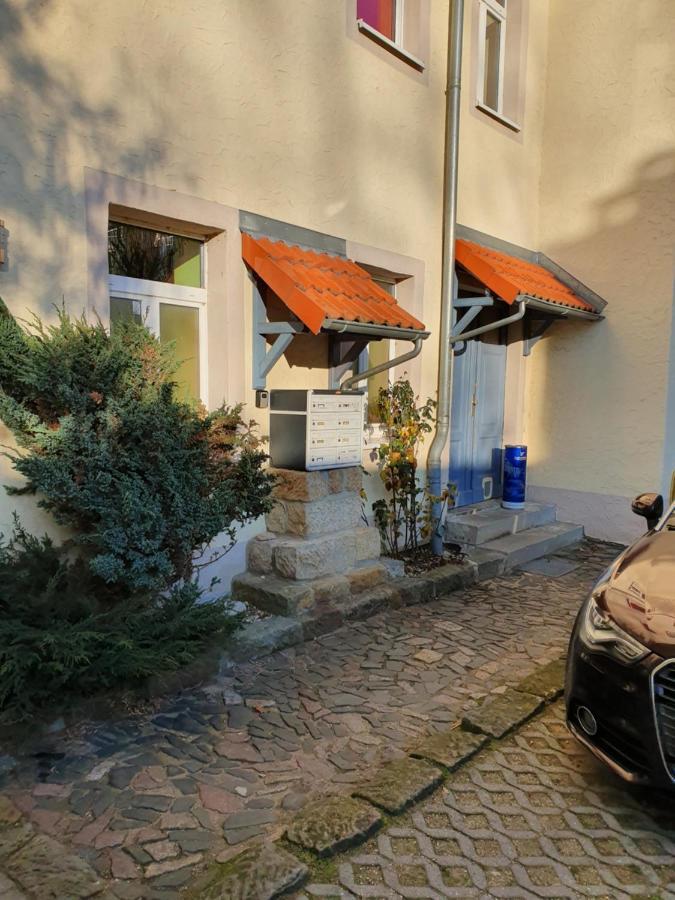 Ferienwohnung Oder Studio Dresden-Neustadt Inkl Parkplatz Mit Balkon Oder Terrasse Dış mekan fotoğraf