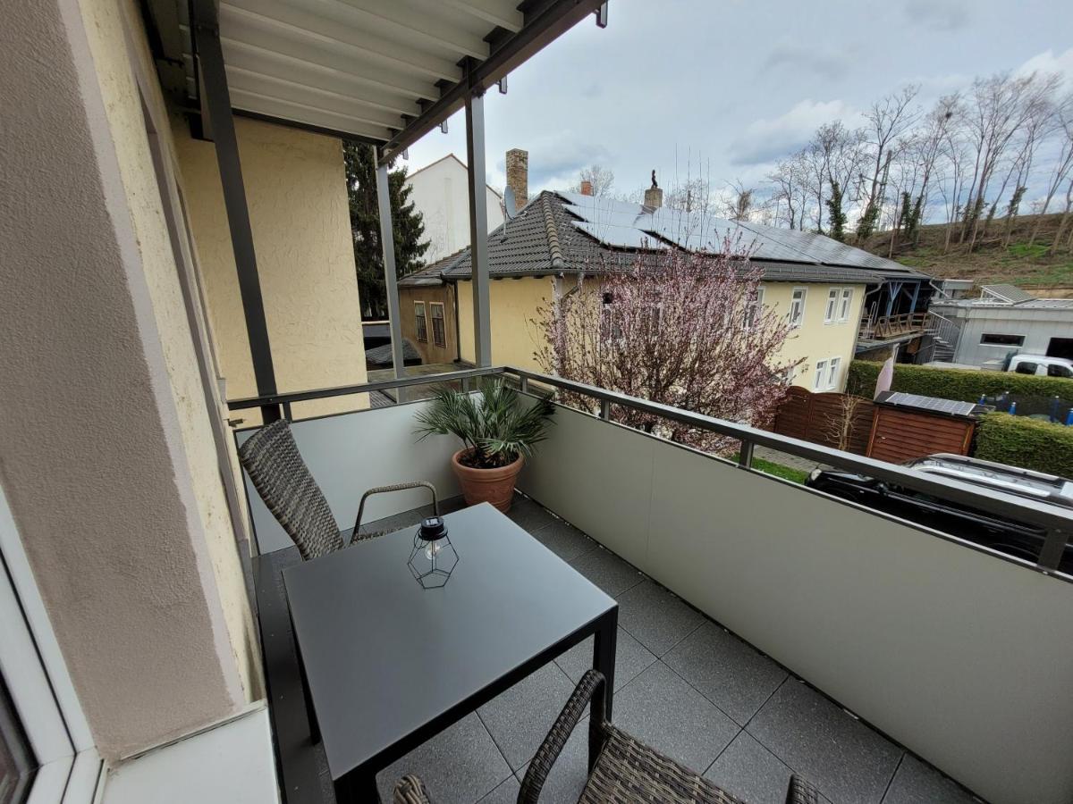 Ferienwohnung Oder Studio Dresden-Neustadt Inkl Parkplatz Mit Balkon Oder Terrasse Dış mekan fotoğraf